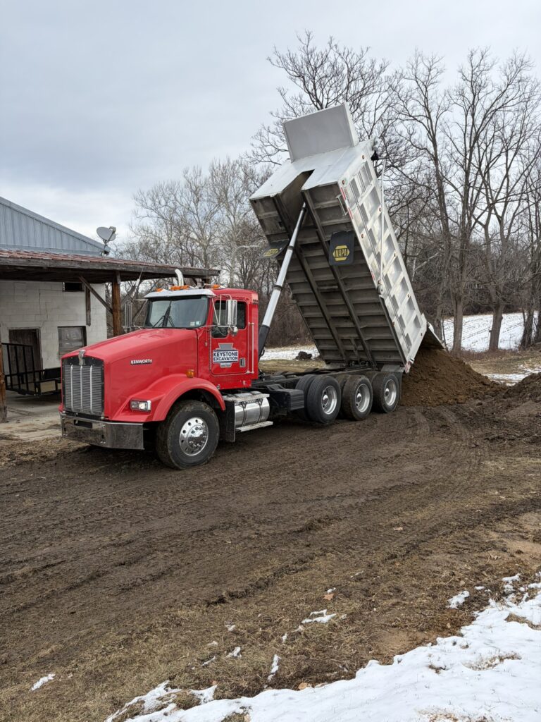 Keeping Projects Moving - The Power of Our Tri-Axle Fleet